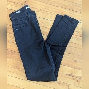 Levi's Women's Dark Black Skinny Jeans